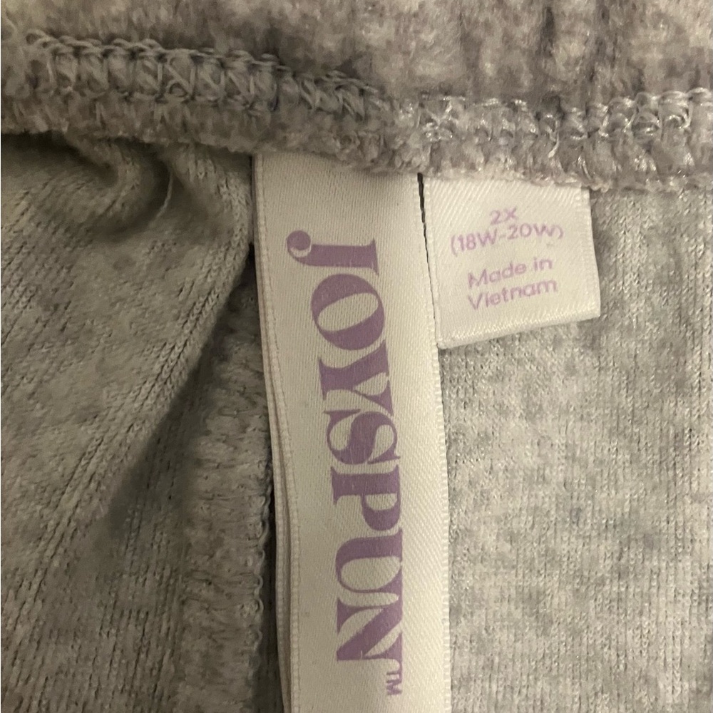 Women’s Joyspun Grey Size 2X Pajama Pants - Picture 2 of 2
